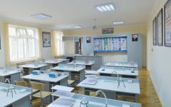 Президент Азербайджана ознакомился со зданием бакинской школы № 46 после капремонта и реконструкции (ФОТО)