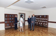 Президент Азербайджана ознакомился со зданием бакинской школы № 46 после капремонта и реконструкции (ФОТО)