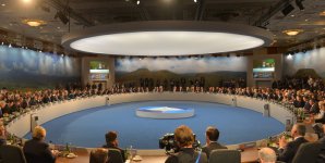 Президент Азербайджана выступил на саммите НАТО в Уэльсе (ФОТО)