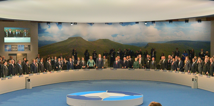 Президент Азербайджана выступил на саммите НАТО в Уэльсе (ФОТО)