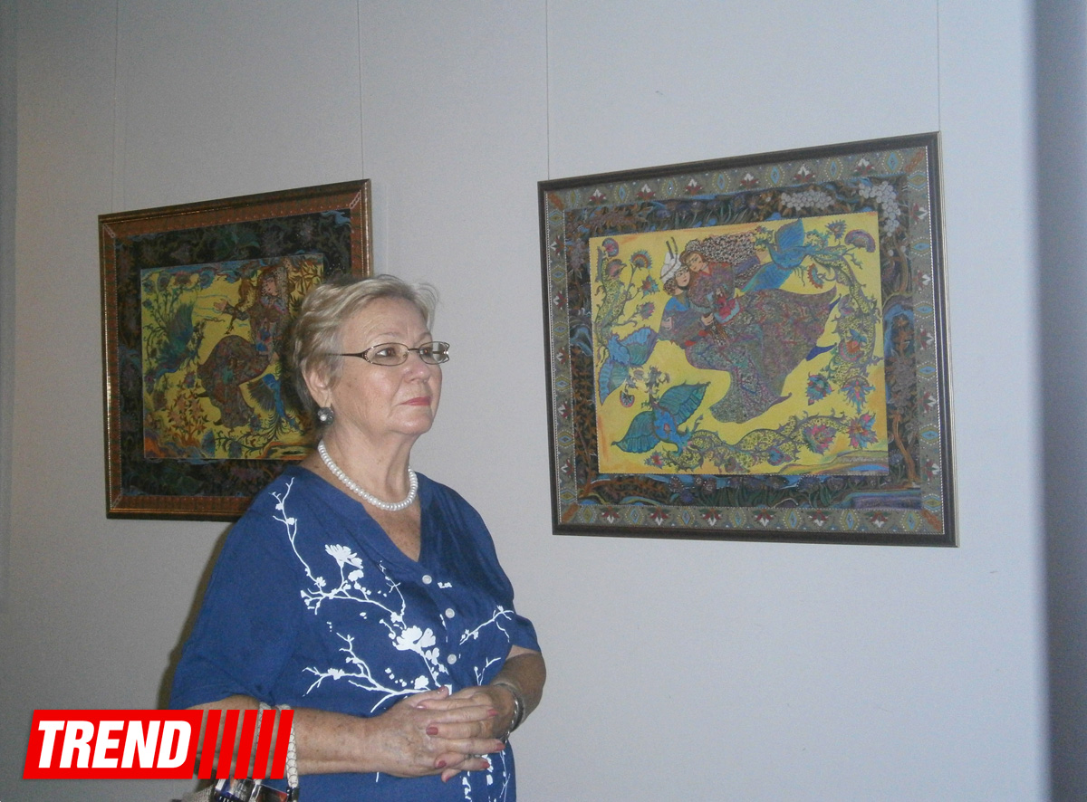 В Баку открылся вернисаж оригинальных работ Наили Султан (ФОТО)