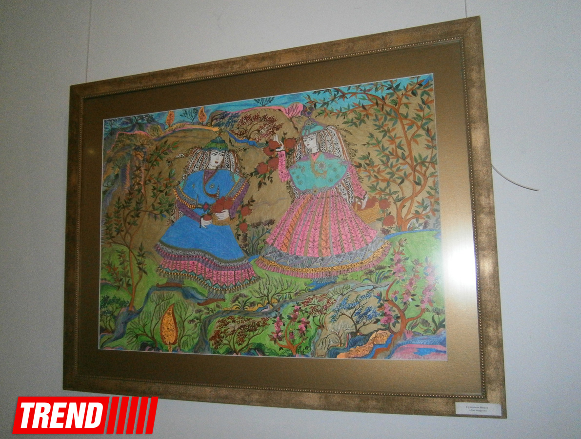 В Баку открылся вернисаж оригинальных работ Наили Султан (ФОТО)