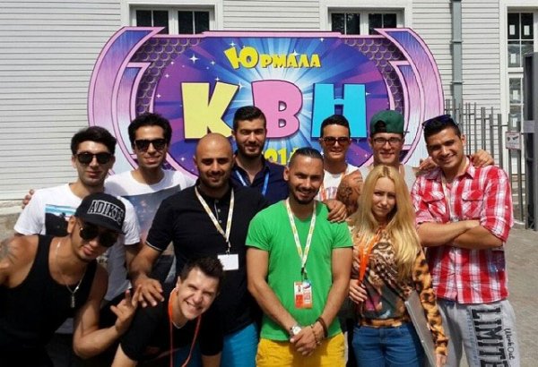 Команда КВН "Сборная Баку" - на Первом российском канале