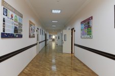 Президент Ильхам Алиев ознакомился с условиями в бакинских школах номер 32 и 12 после ремонта и реконструкции (ФОТО)