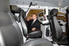 Ильхам Алиев ознакомился с первой Азербайджанской международной выставкой оборонной промышленности (ФОТО)