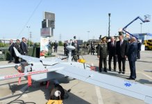 Ильхам Алиев ознакомился с первой Азербайджанской международной выставкой оборонной промышленности (ФОТО)
