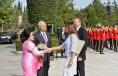 В Баку состоялась церемония официальной встречи премьер-министра Малайзии (ФОТО)