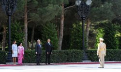 В Баку состоялась церемония официальной встречи премьер-министра Малайзии (ФОТО)