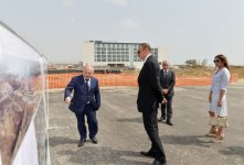 Президент Ильхам Алиев и его супруга ознакомились с работами, проводимыми на бульваре "Белого города" в Баку (ФОТО)