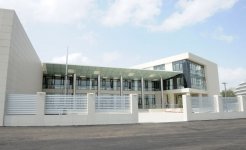 Президент Ильхам Алиев и его супруга приняли участие в открытии Бакинского французского лицея (ФОТО)