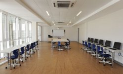 Президент Ильхам Алиев и его супруга приняли участие в открытии Бакинского французского лицея (ФОТО)