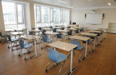 Президент Ильхам Алиев и его супруга приняли участие в открытии Бакинского французского лицея (ФОТО)