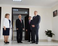 Президент Азербайджана принял участие в открытии новых зданий средних школ в поселке Амирджан и Бинагадинском районе Баку (ФОТО)