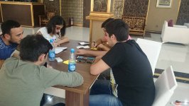 КИИ "Азербайджан" провел турнир по разновидности игры "Что? Где? Когда?" -  по "бескрылкам" (ФОТО)