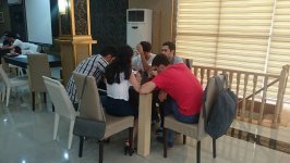 КИИ "Азербайджан" провел турнир по разновидности игры "Что? Где? Когда?" -  по "бескрылкам" (ФОТО)