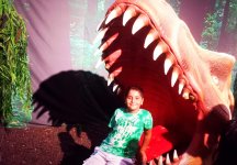 Бакинские школьники совершили доисторическое путешествие - в гостях у динозавров (ФОТО)