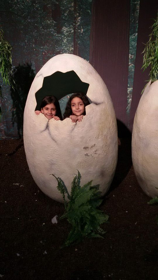 Бакинские школьники совершили доисторическое путешествие - в гостях у динозавров (ФОТО)