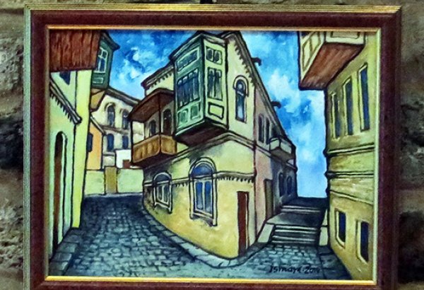 "Мой город – Баку" Исмаила Мамедова – старые улочки Ичери Шехер в графике (ФОТО)