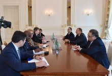 Президент Азербайджана принял делегацию во главе с руководителем Программы развития ООН