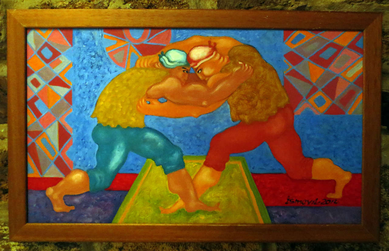 "Мой город – Баку" Исмаила Мамедова – старые улочки Ичери Шехер в графике (ФОТО)