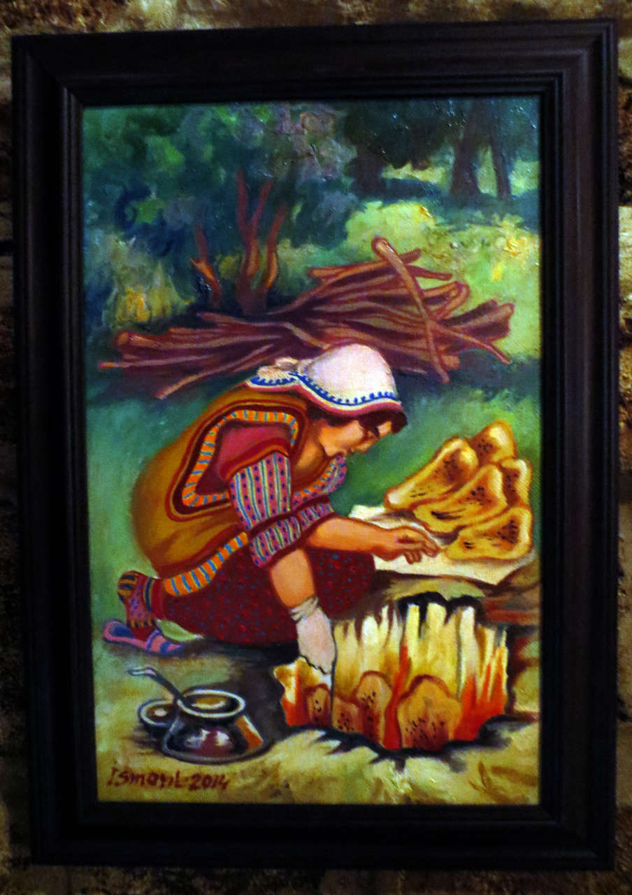 "Мой город – Баку" Исмаила Мамедова – старые улочки Ичери Шехер в графике (ФОТО)