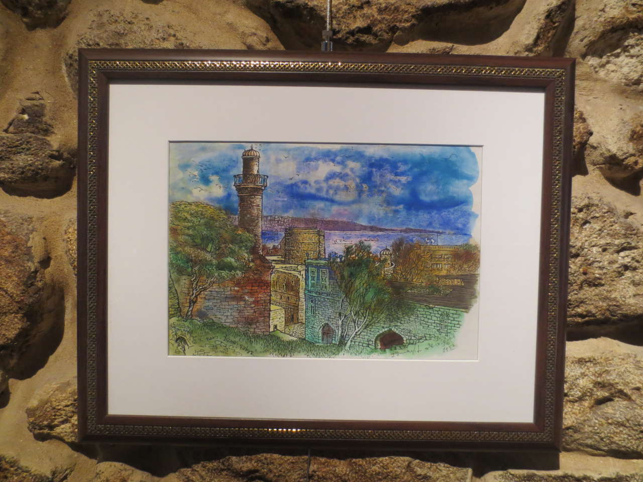 "Мой город – Баку" Исмаила Мамедова – старые улочки Ичери Шехер в графике (ФОТО)