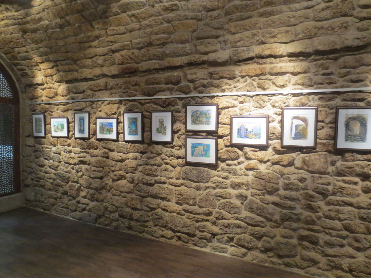 "Мой город – Баку" Исмаила Мамедова – старые улочки Ичери Шехер в графике (ФОТО)