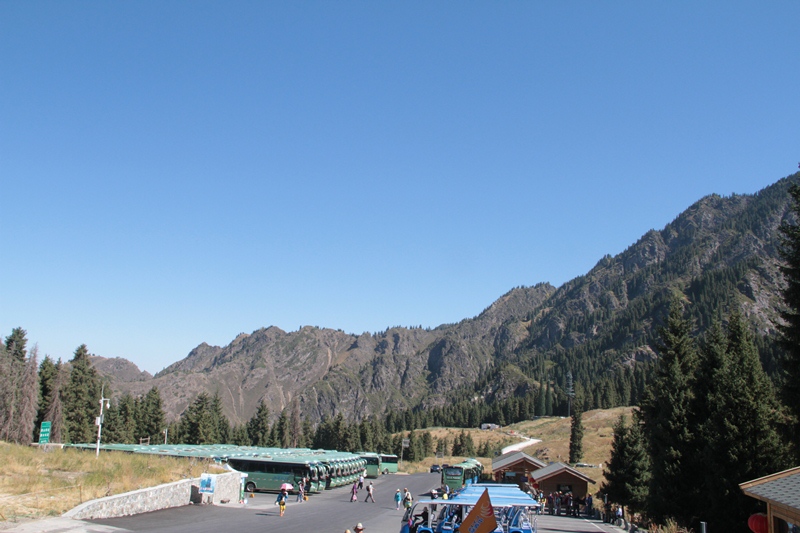 Путешествие в Урумчи - на северных склонах Тянь-шаньских гор, Небесное озеро (ФОТО)