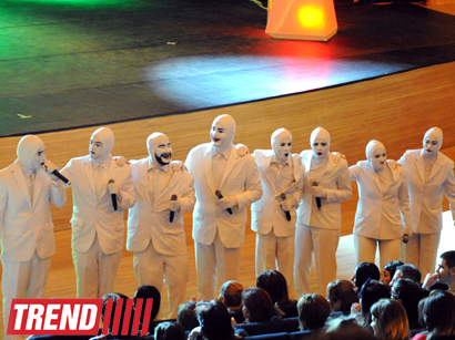 В Центре Гейдара Алиева прошел потрясающий космический вечер группы "Voca People" (ФОТО)