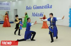В Бакинской школе гимнастики состоялись гала-выступления (ФОТО)