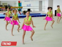 В Бакинской школе гимнастики состоялись гала-выступления (ФОТО)