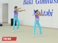 В Бакинской школе гимнастики состоялись гала-выступления (ФОТО)