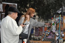 Модель Кенуль Азизова реализует проект в Ичери Шехер для турецкого телеканала (ФОТО)