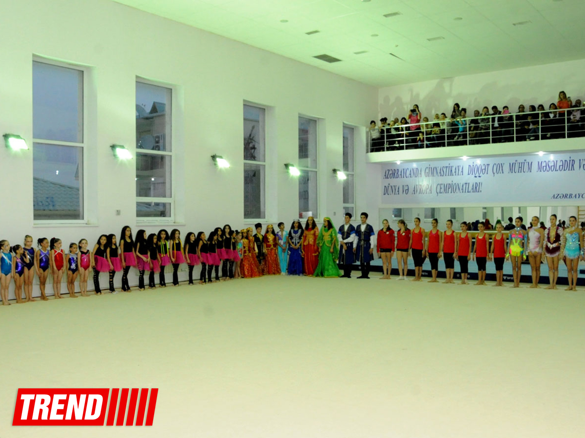 В Бакинской школе гимнастики состоялись гала-выступления (ФОТО)