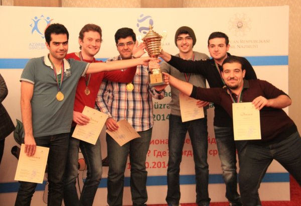 Определились лучшие студенческие команды Азербайджана по игре "Что? Где? Когда?" (ФОТО)