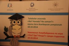 Определились лучшие студенческие команды Азербайджана по игре "Что? Где? Когда?" (ФОТО)