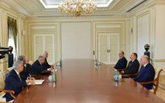 Ильхам Алиев принял главу Европейского суда по правам человека