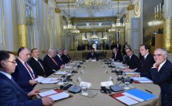 В Париже состоялась встреча президентов Азербайджана и Армении  (ФОТО)