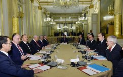 В Париже состоялась встреча президентов Азербайджана и Армении  (ФОТО)