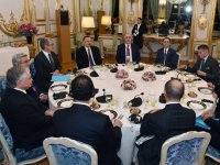 В Париже состоялась встреча президентов Азербайджана и Армении  (ФОТО)