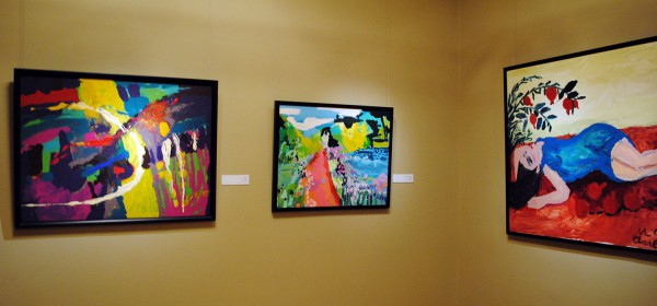 В Риге открылась выставка азербайджанской художницы Марьям Алекберли (ФОТО)