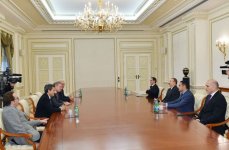 Президент Азербайджана принял делегацию во главе с членом Национальной Ассамблеи Франции