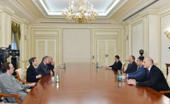 Президент Азербайджана принял делегацию во главе с членом Национальной Ассамблеи Франции
