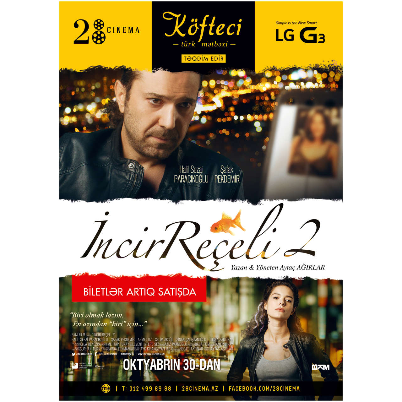 В Баку представлен нашумевший турецкий фильм “Incir Receli-2” (ФОТО)