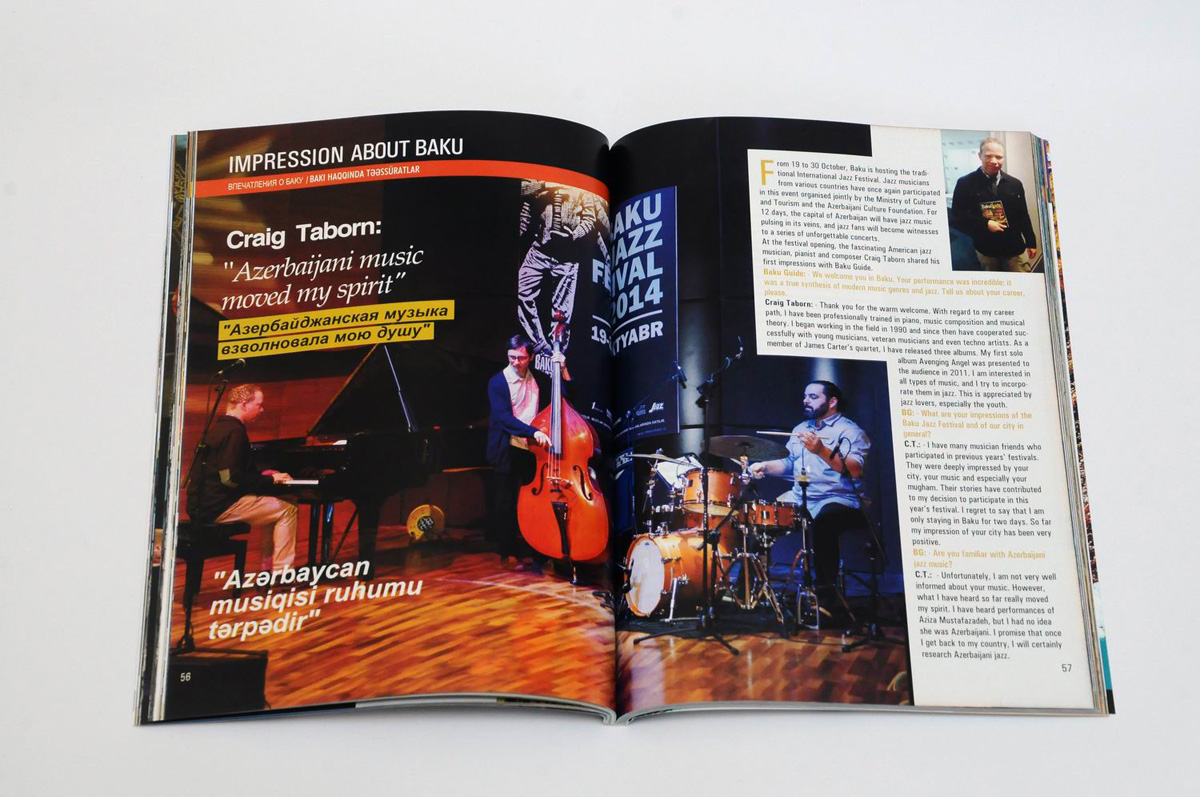 Вышел в свет ноябрьский номер каталога-путеводителя "Baku Guide" (ФОТО)