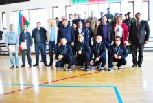 Команда МЧС стала победителем чемпионата Азербайджана по пейнтболу (ФОТО)