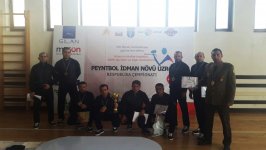 Команда МЧС стала победителем чемпионата Азербайджана по пейнтболу (ФОТО)