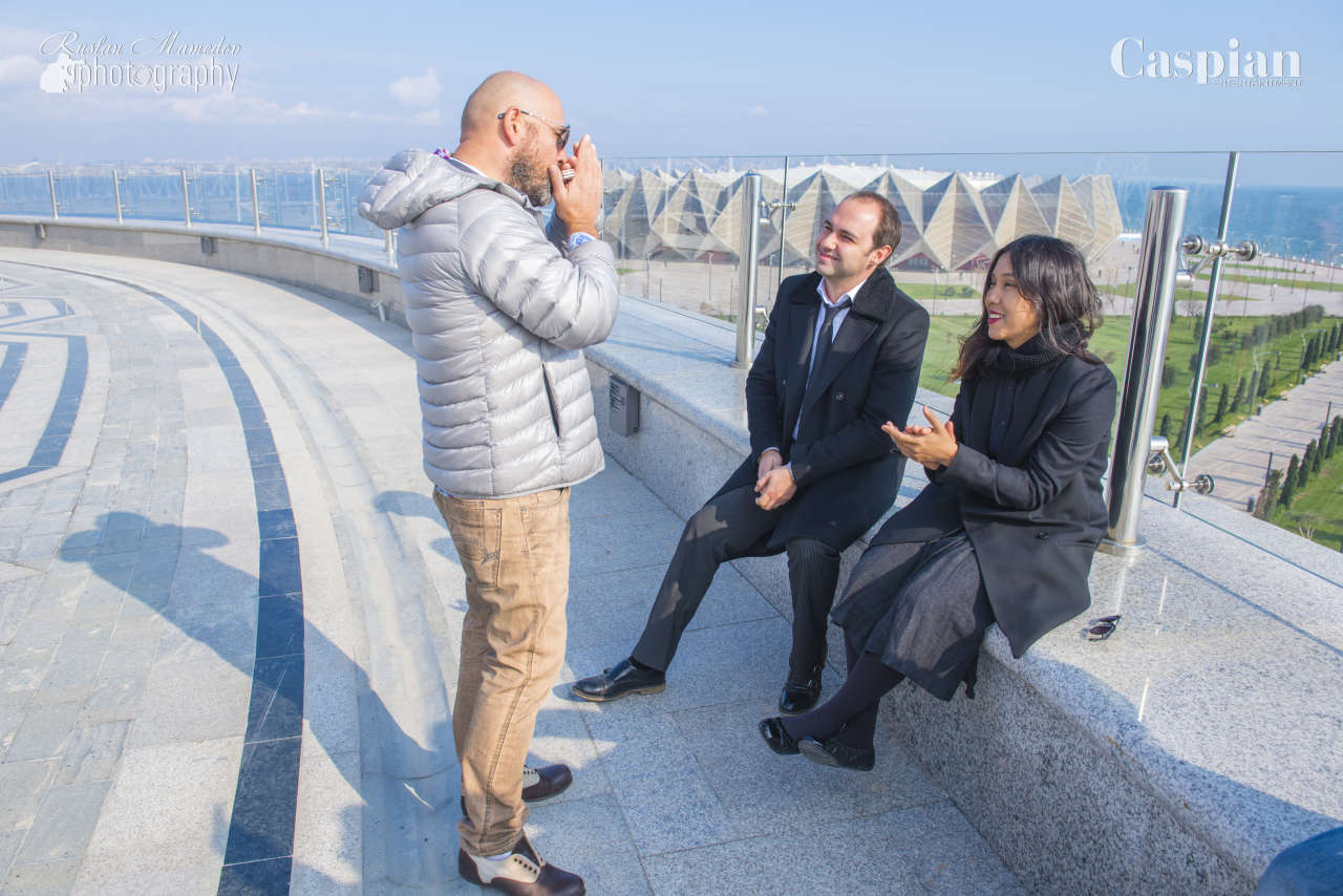 Севара Назархан выразила восхищение Площадью Государственного флага в Баку (ФОТО)