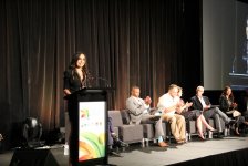 Вице-президент Фонда Гейдара Алиева Лейла Алиева выступила на пленарной сессии Всемирного конгресса парков (ФОТО)