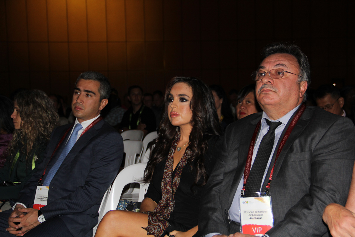 Вице-президент Фонда Гейдара Алиева Лейла Алиева выступила на пленарной сессии Всемирного конгресса парков (ФОТО)